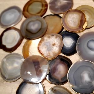 DIY Set! AGATE SLICES 🧡 NOT DYED~ALL NAT